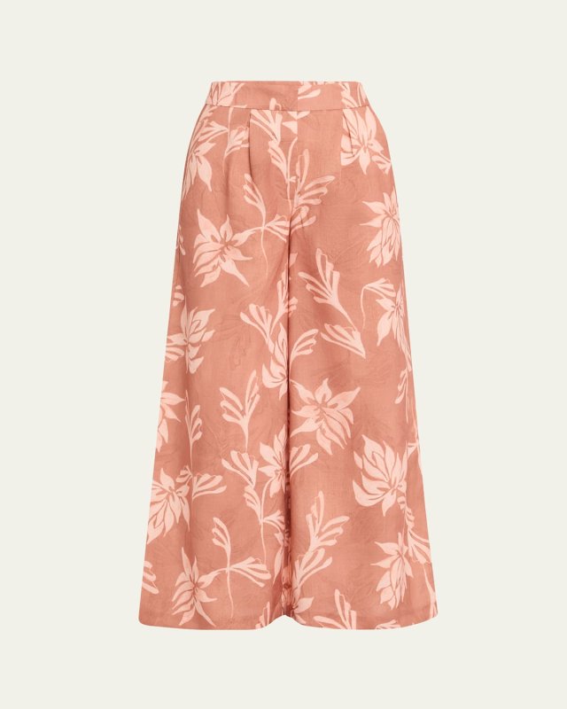 Artichoke Wide-Leg Pants